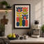 Modernist Flower Study Mid-Century - Wrapped Canvas-1269629019-1269629025