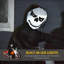 Décorations d'extérieur d'Halloween gonflables Grim Ghost Biker