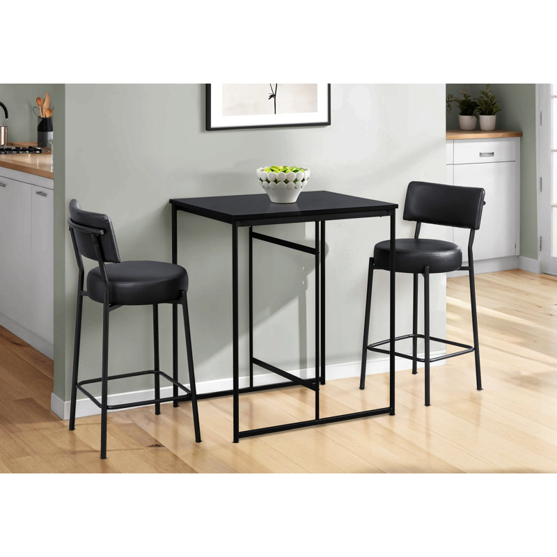 2 pièces tabouret de bar, hauteur de comptoir, cuisine, aspect cuir