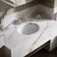 Canvas Metal Oval Undermount Bathroom Sink with Overflow-4612858