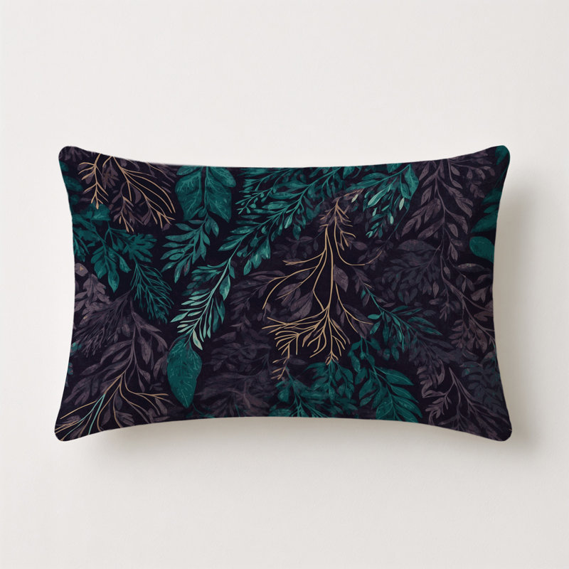 Celestial Forest Indoor And Outdoor Throw Pillow, Rectangle 18"H x 25"W