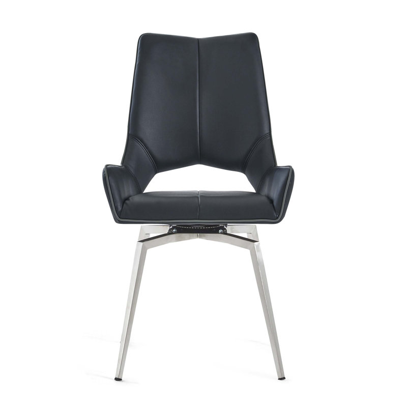 Ensemble de chaises pivotantes polyvalentes pour une expérience culinaire élégante, Turquoise
