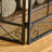 Averett 3 Panel Steel Fireplace Screen