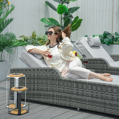198cm Long Sun Lounger