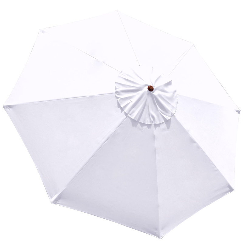 Parasol de remplacement pour auvent pour terrasse, Blanc