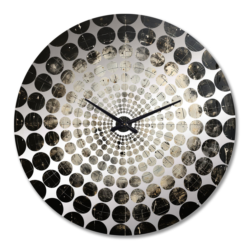 Minimalisme astrologie noir et blanc - horloge murale astrologie, Très grand