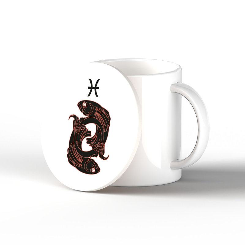 Kana Ceramic Round 1 Piece Coaster
