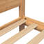 Lit en bois massif Maya Bed Farmhouse avec colonnes robustes et robustes - Style rustique-723889697