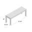 Dellbrook Solid Wood Bench-683754842
