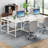 Jenacia Metal Base Computer Desk-503899558