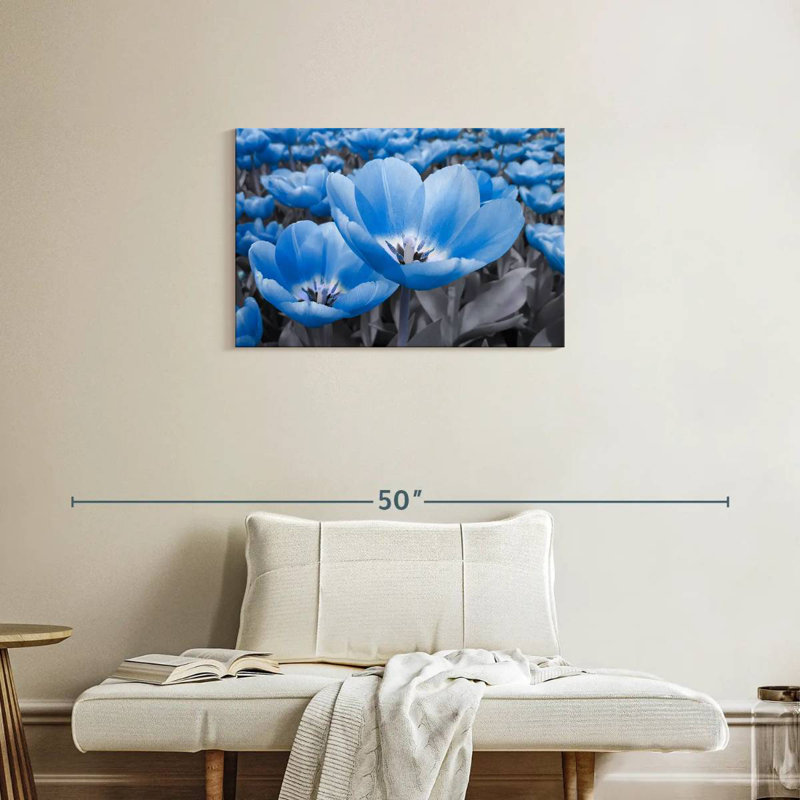 Harnek Bright Blue Tulips