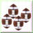 44-Inch Cross Aluminum Balloon for Celebrations