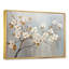 Paix blanche et grise blanche - reproduction sur toile-366777267-366777268