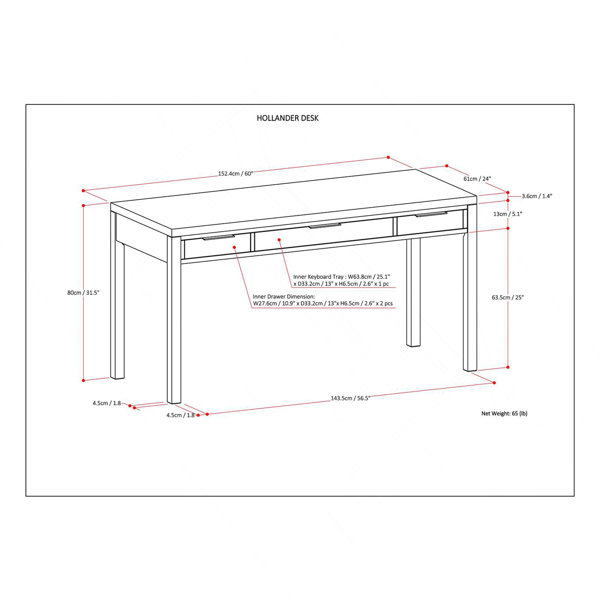 Dimensions du produit