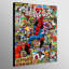 The Amazing Superhero Collage - Wrapped Canvas Print-71616959