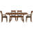Sarah Solid Wood Top Four Leg Dining Set-16849104-16849114
