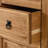 Odelie Solid Wood Farmhouse Buffet Cabinet Sideboard 2 Doors 5 Drawers