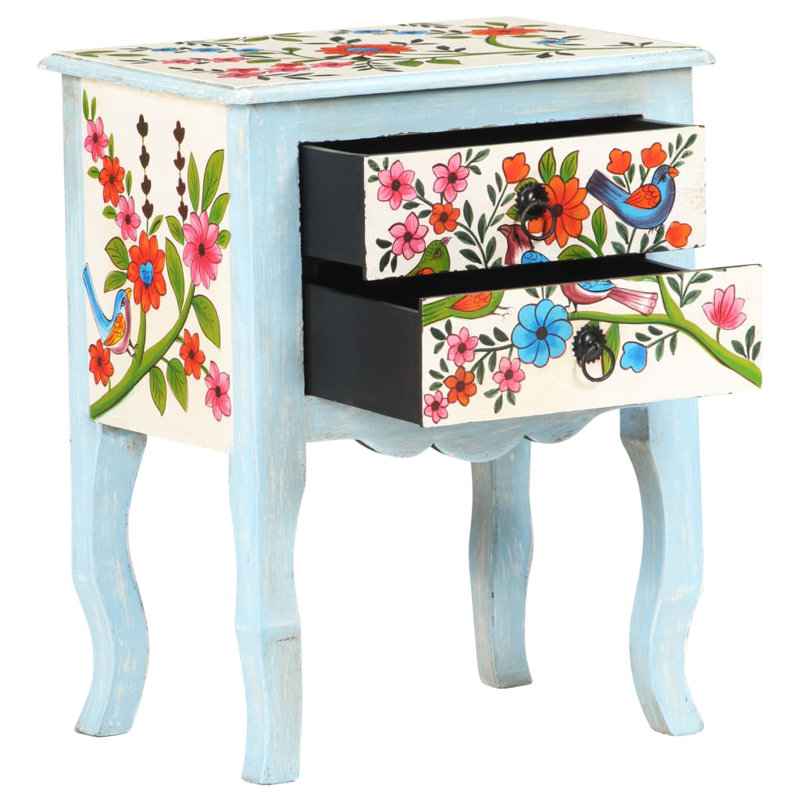 Mekdad 40cm W Bedside Table