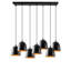 Luminaire suspendu unique à 7 lumières Korson