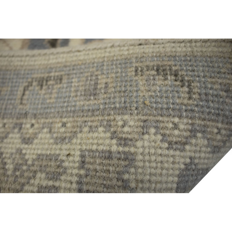 Tapis oriental crème Oushak 6 pi x 9 pi Marcel
