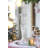 D7x27.5" Fundora Handmade Glass Table Vase