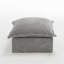 31.8cm Wide Square Solid Colour Ottoman-134684761