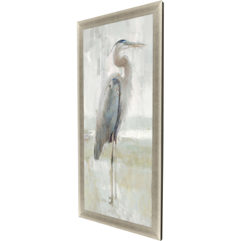 «Majestic Blue Heron I», art encadré
