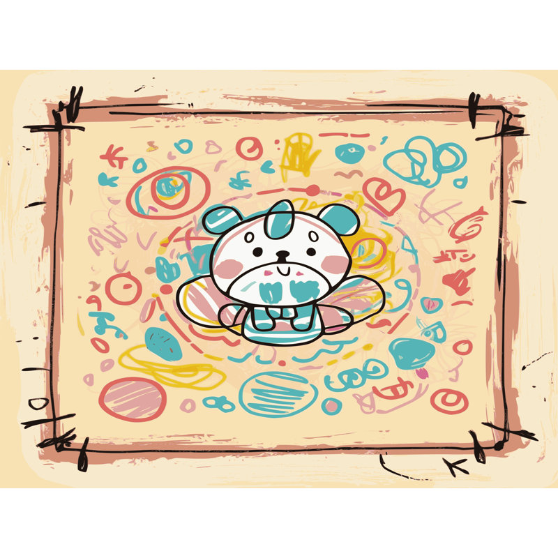 Tapis pour enfants Isabelle & Max ™, Rectangulaire 3 pi x 5 pi
