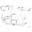 Angleica 3 Seater Sofa Bed-1610348105