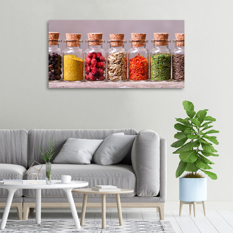 Colourful Spices - Wrapped Canvas Print