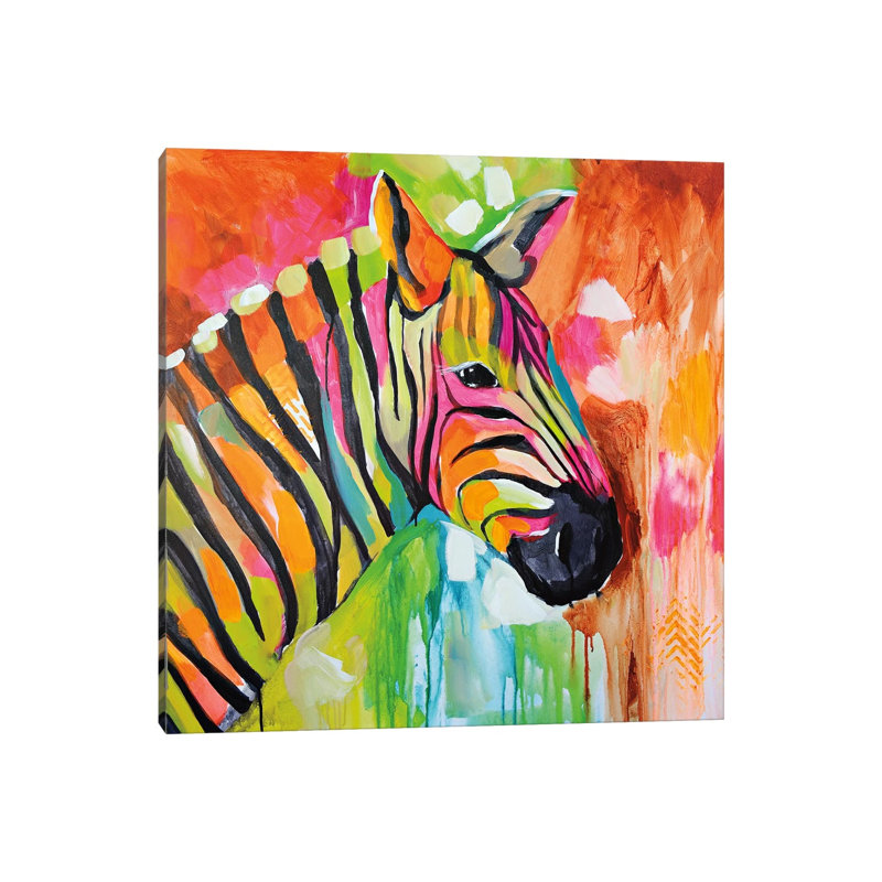 Za Za by Amanda J. Brooks - Wrapped Canvas Print, 45.72 cm H x 45.72 cm W x 1.91 cm D