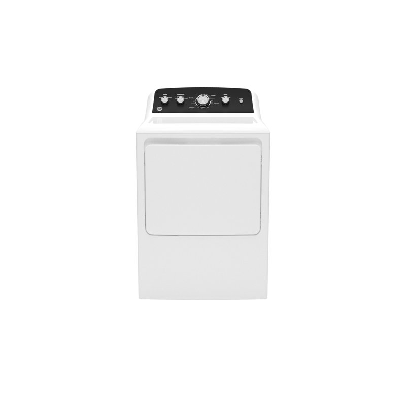 GE Appliances 7.2 Cu Ft Capacity Electric Dryer With Up To 120 Ft Venting And Extended Tumble, Electric