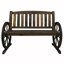 Harley Solid Wood Fir Outdoor Bench