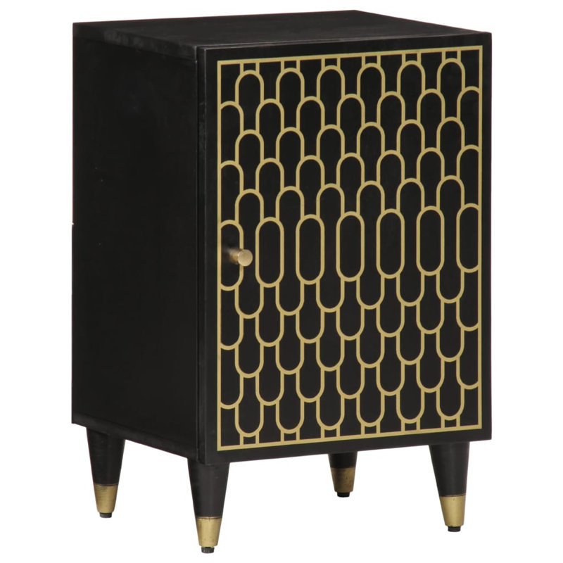 Akmini Bathroom Cabinet, Black