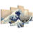 Famous Artwork " The Great Wave Off Kanagawa " by Katsushika Hokusai 5 - Pieces