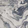 Tapis abstrait en denim / gris Bridgeton