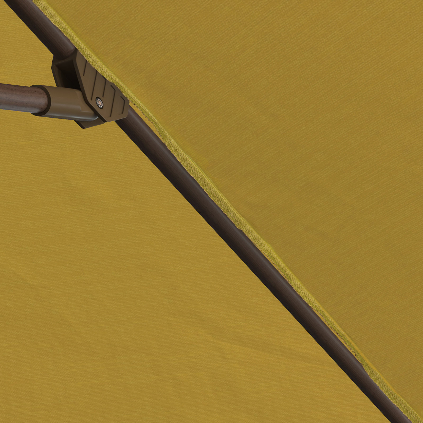 Downtime 11' Sunbrella® Umbrella, Canvas Sunflower Yellow Sunbrella® Canvas