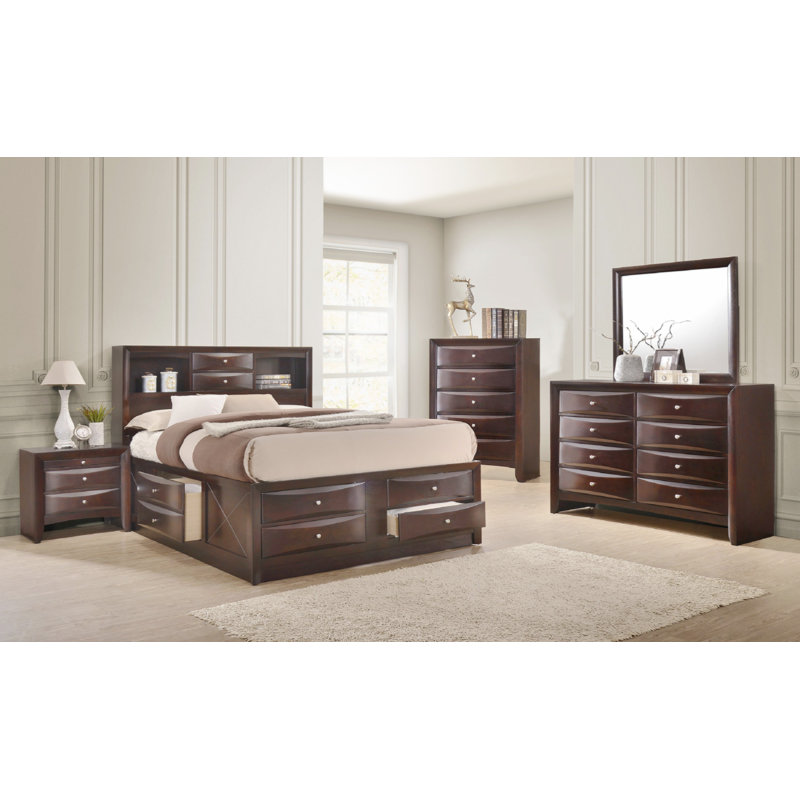 Mobilier de chambre en bois massif en bois massif 1Pc