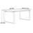 Nordic home rectangular dining table-110961479