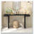 60-Inch Console Table with Geometric Clean Lines Design-2001608693