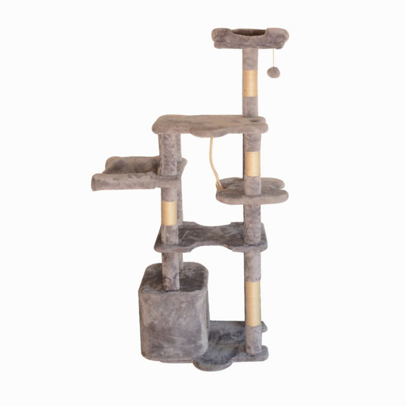 Plush Multi-Level Cat Tree
