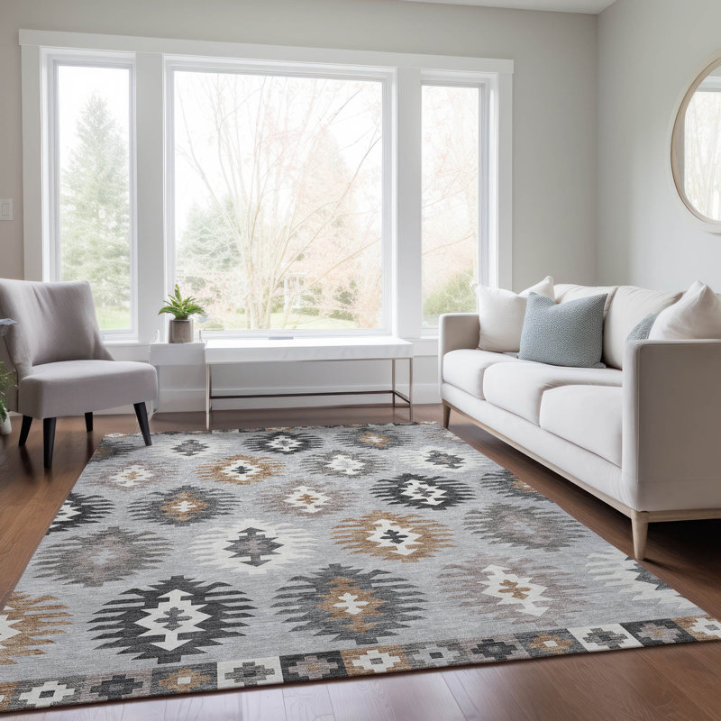 Tapis Chayden avec envers antidérapant, Rectangle 2 pi 6 po x 3 pi 10 po