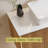 Modern 35.4" Single Bathroom Vanities,Floating Vanitiy with White Table top, Solid Wood Cabinet, Pre-Assembled-80570922-80570924