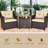 Chunn 2 - Person Patio Conversation Sets with Cushions-268894460-329014502