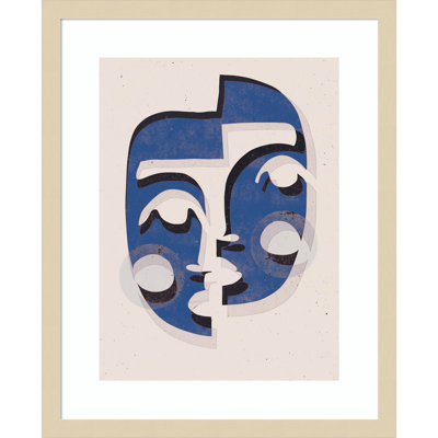 Galya "The Blue Mask" Print by Treechild