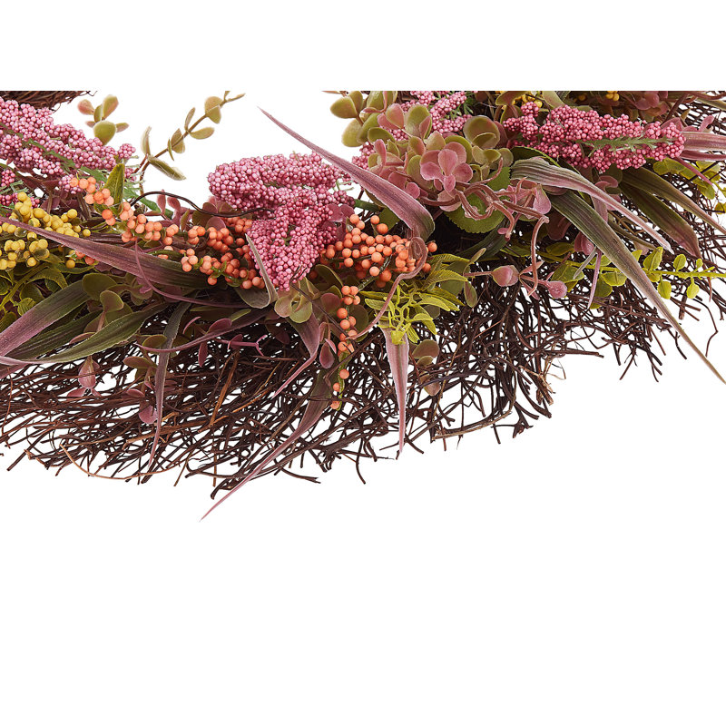Faux Twig 50cm Wreath
