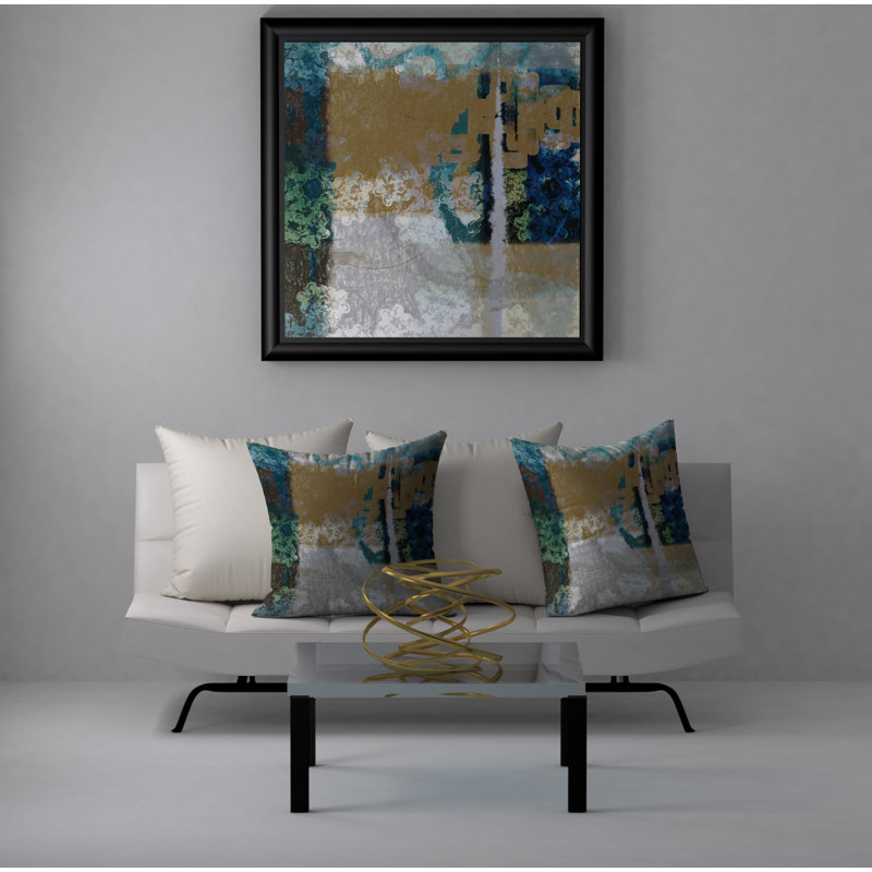 Housse de coussin décorative carrée exceptionnelle et insert, 20 po x 20 po