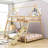 Knarr Twin over Queen Standard Bunk Bed by Harper Orchard-1777331343