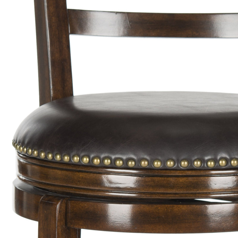 Tabouret de bar pivotant 29 po Brockway, Brun, Espresso