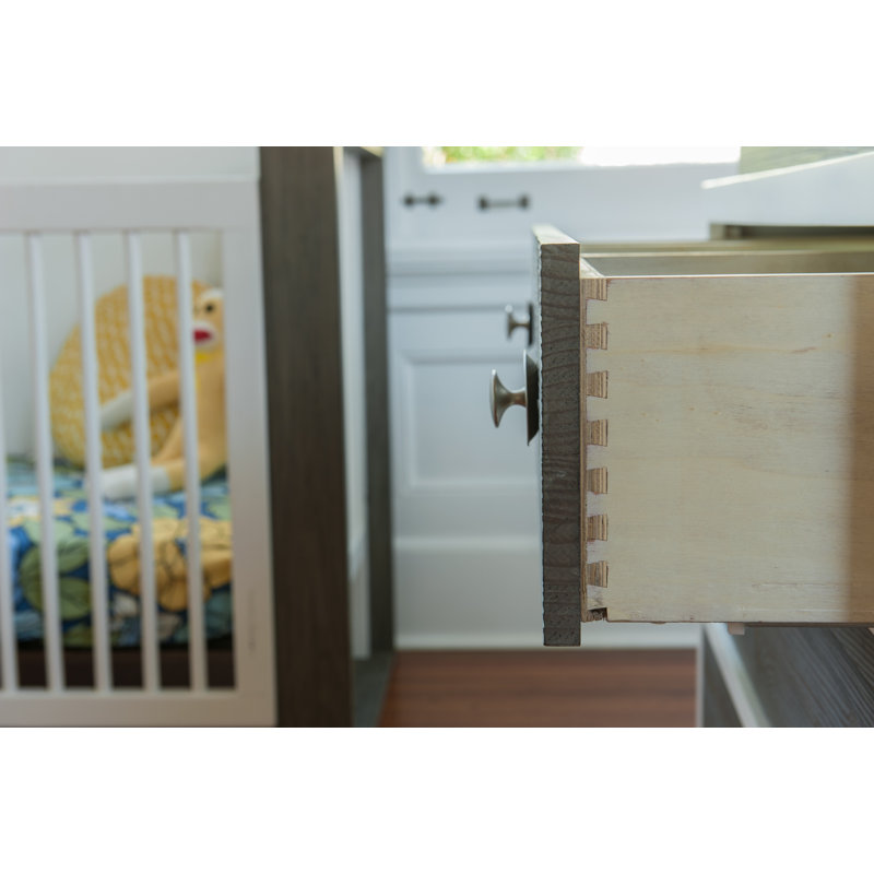 Milk Street Harper 3 Drawer Dresser (Mud/Snow)